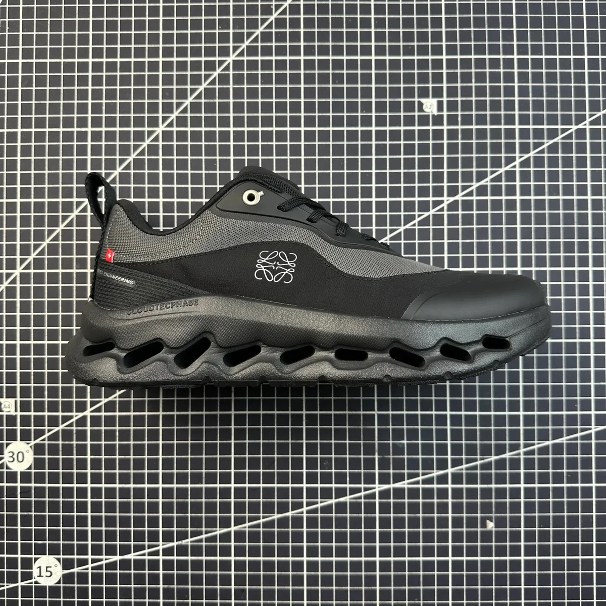 On Running Cloud x Loewe Black/Grey Sneakers
