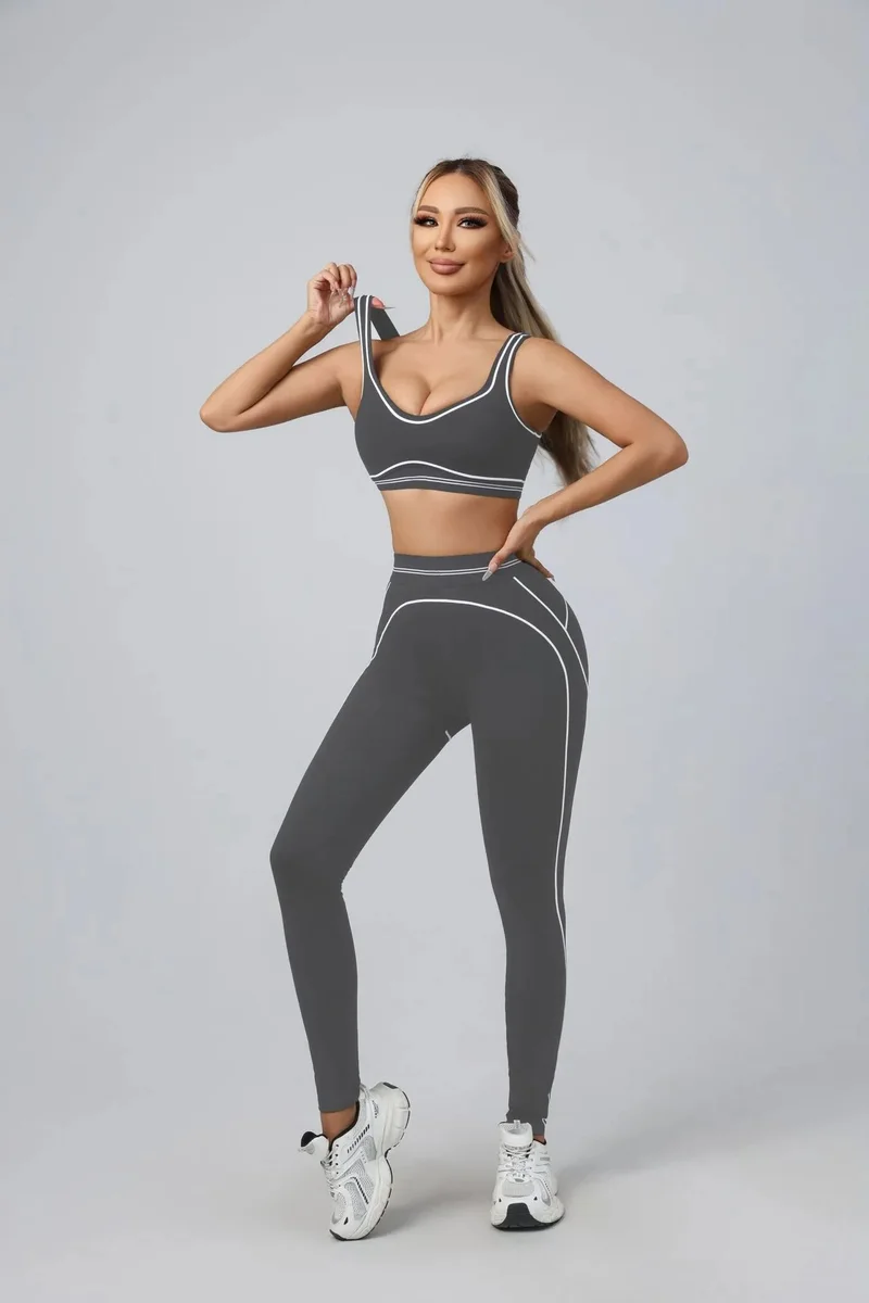 Women's Lead Grey Co-ord Set Activewear