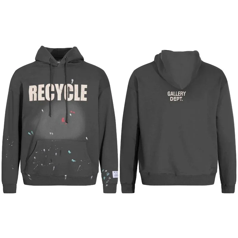 Gallery Dept. Painted Charcoal Hoodie