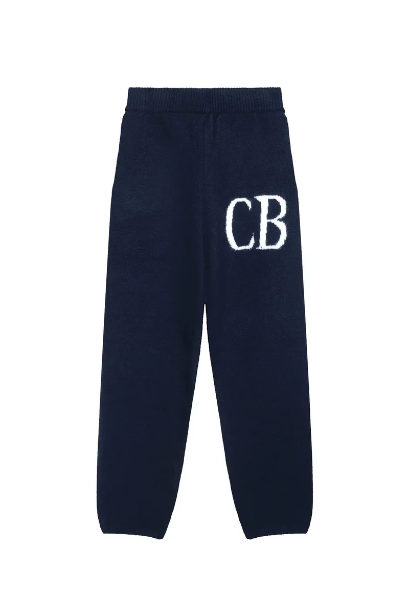 Royal Blue Knit Pants