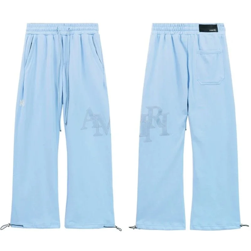 AMIRI Monogram Track Trousers Sky Blue