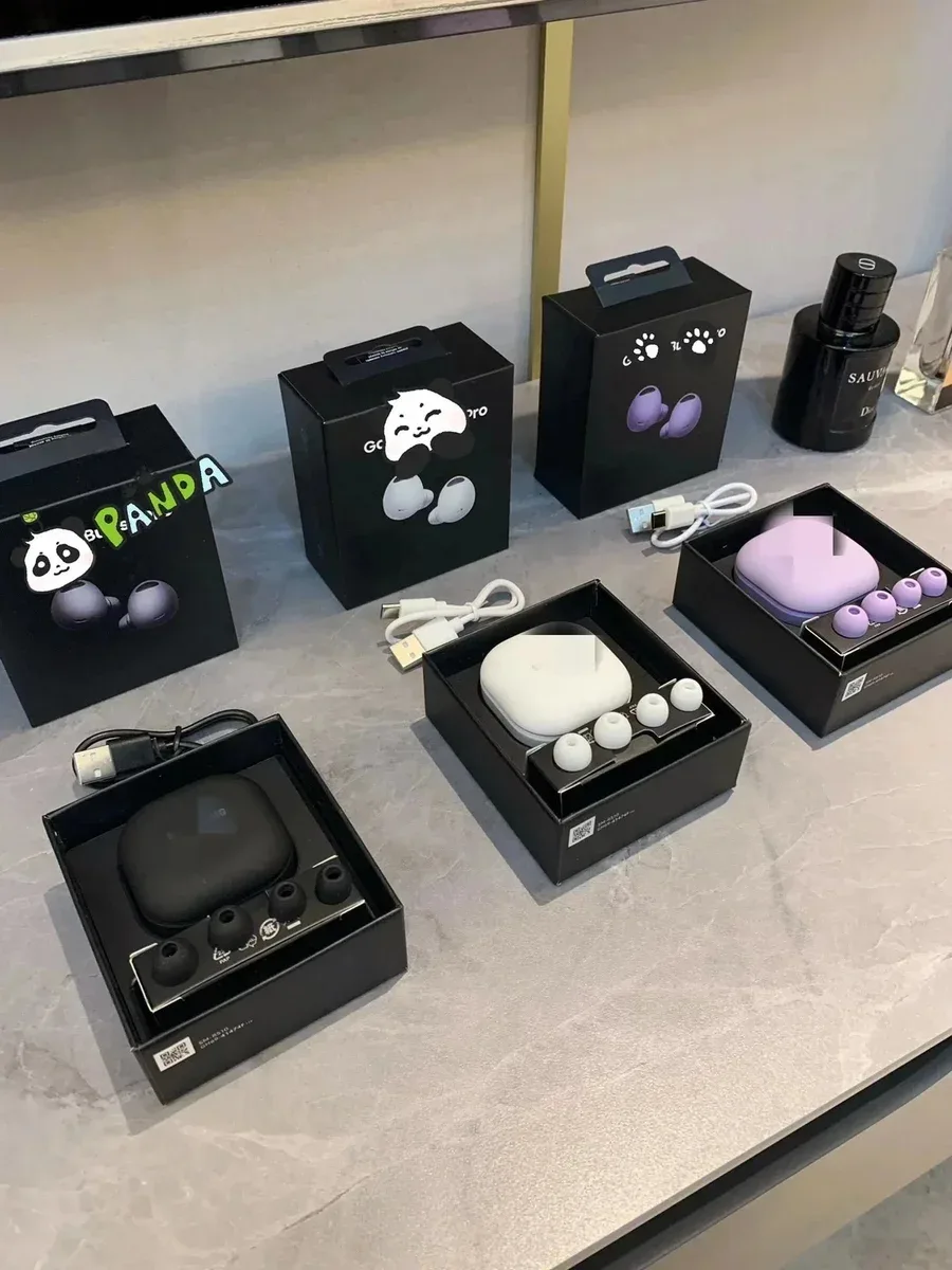 Purple Wireless Earbuds